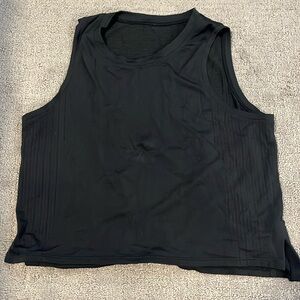 Lulu lemon black workout tank